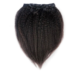 Seamless Clip ins: Elite Kinky Straight